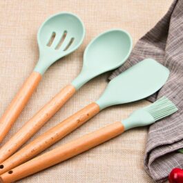 11 Piece Silicone Kitchen Utensil Set