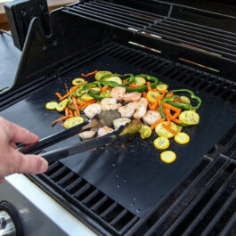 5 Pieces Non Stick Reusable Barbecue Grill Mat