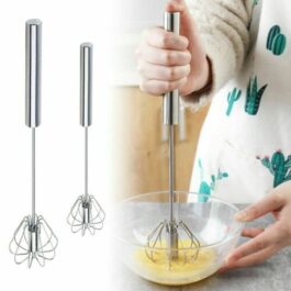 Stainless Steel Press Hand Whisk